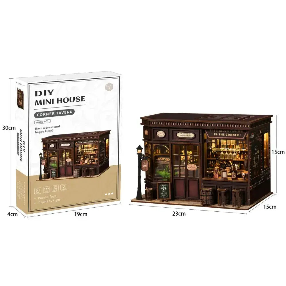 Corner Tavern DIY Miniature House Kit product image 08