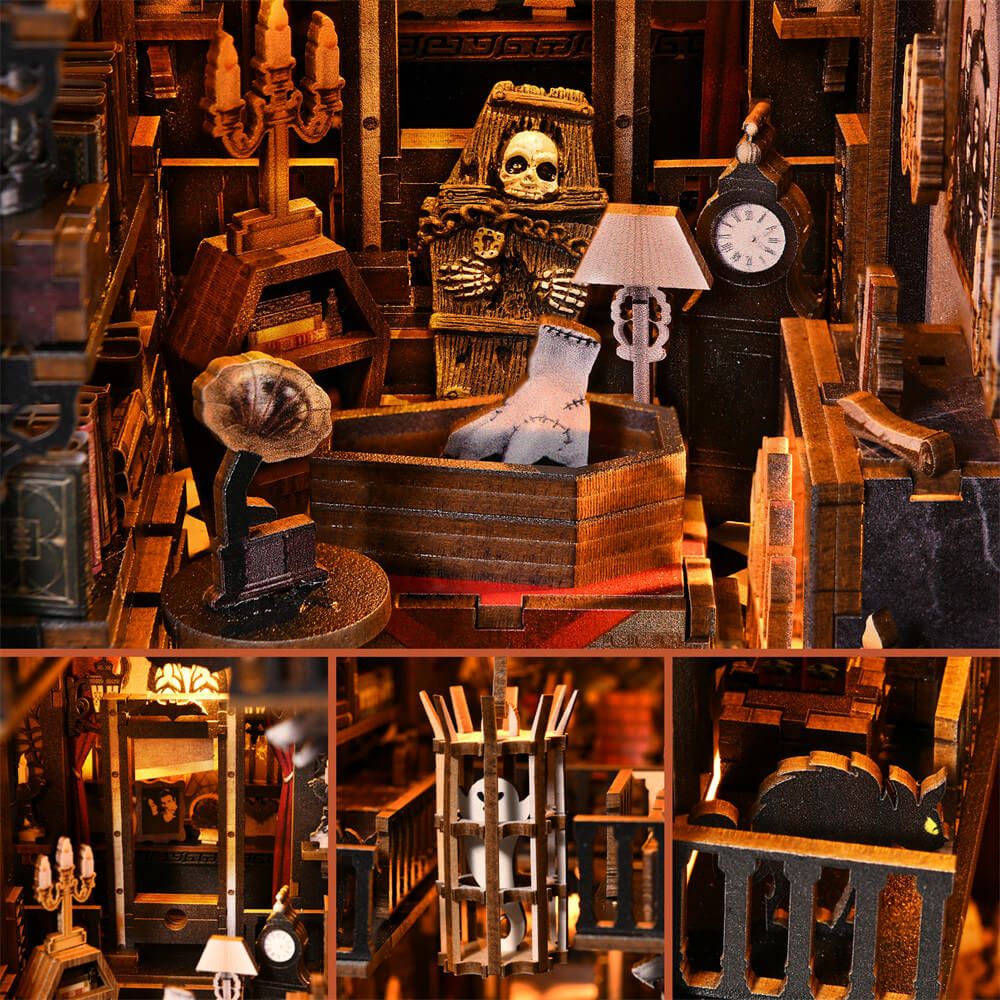 Dark Family Manor DIY Book Nook Kit