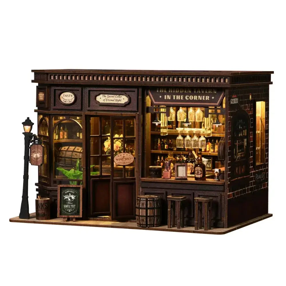 Corner Tavern DIY Miniature House Kit product image 01