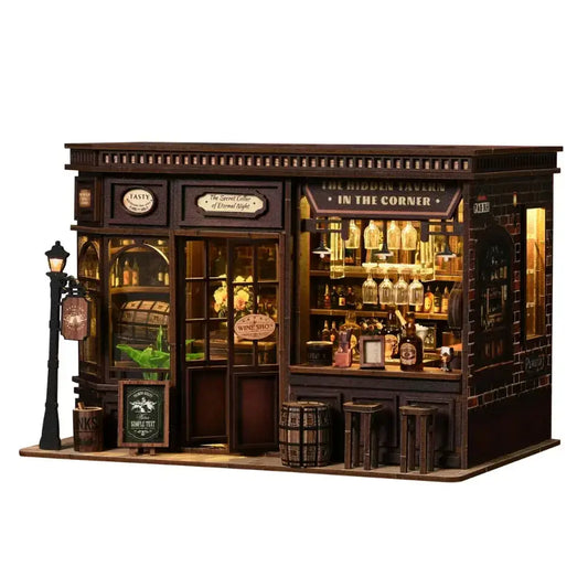 Corner Tavern DIY Miniature House Kit product image 01
