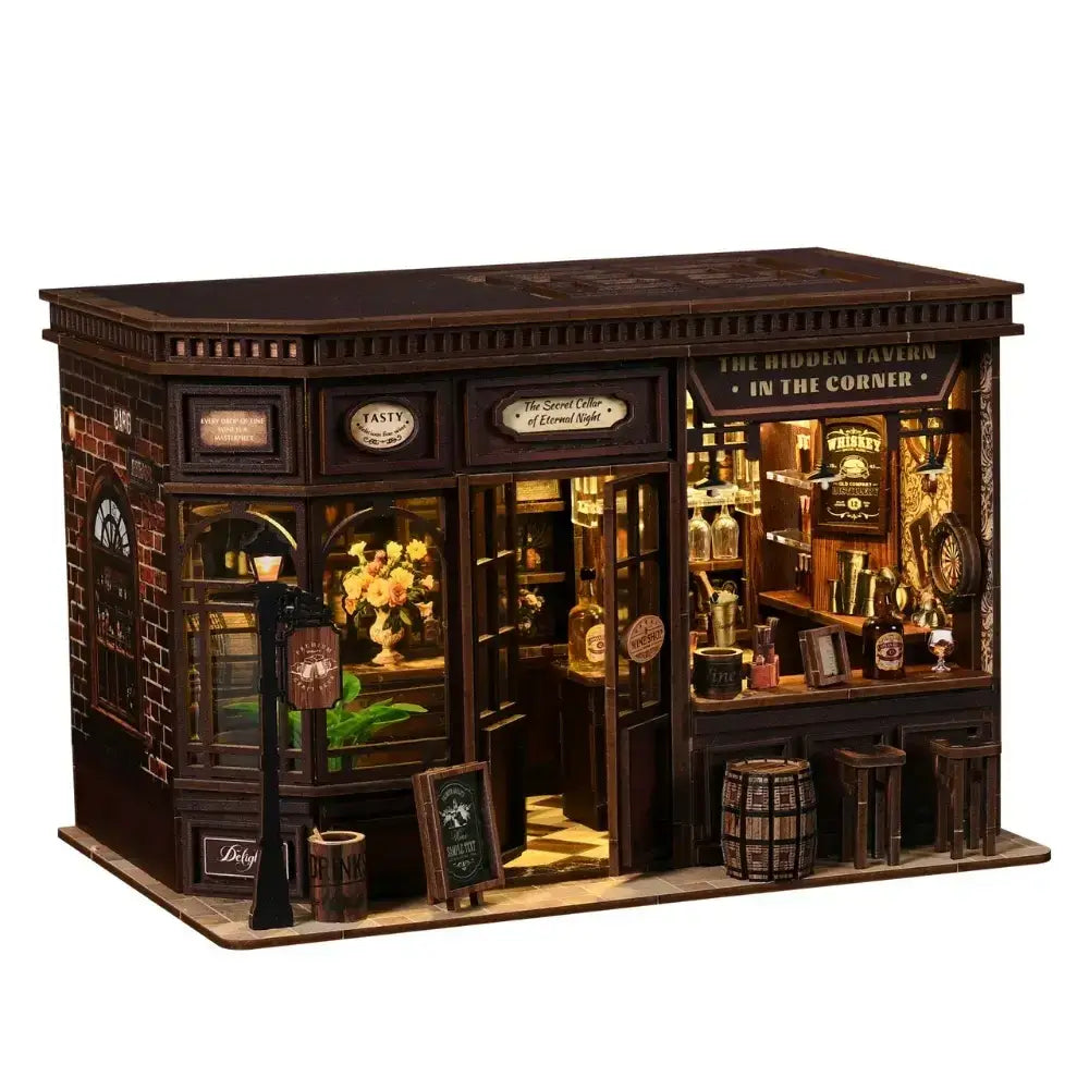 Corner Tavern DIY Miniature House Kit product image 03