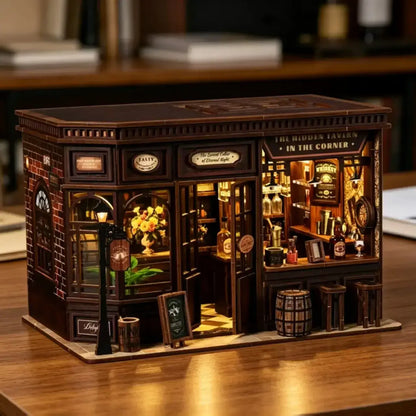Corner Tavern DIY Miniature House Kit product image 04