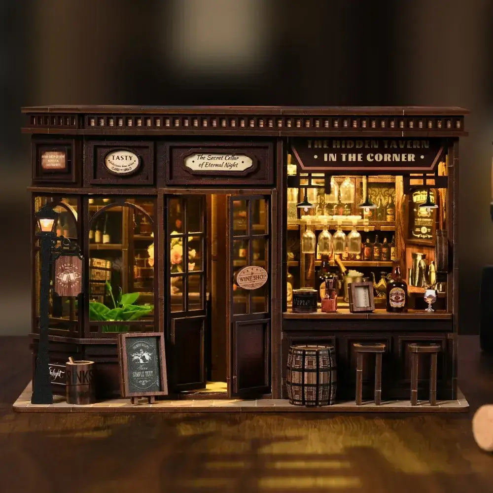 Corner Tavern DIY Miniature House Kit product image 06