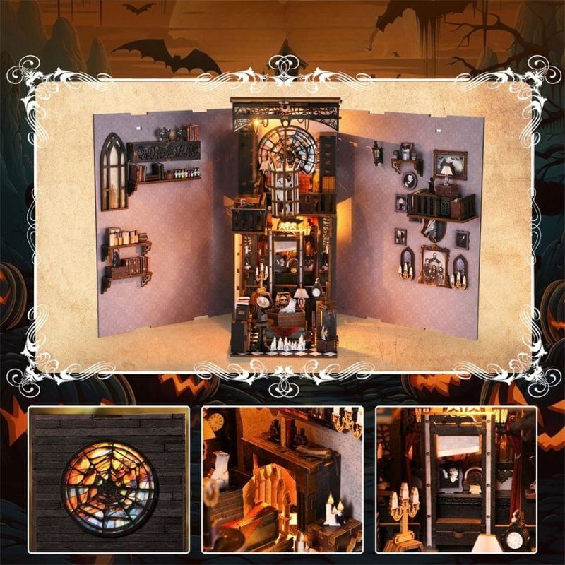 Dark Family Manor DIY Book Nook Kit