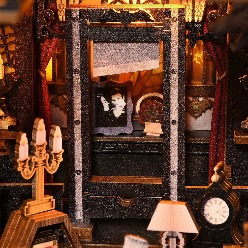 Dark Family Manor DIY Book Nook Kit