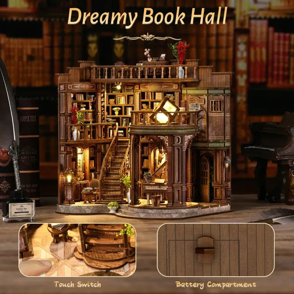 Dreamy Book Hall DIY Miniature House Kit product image 04