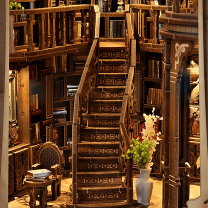 Dreamy Book Hall DIY Miniature House Kit