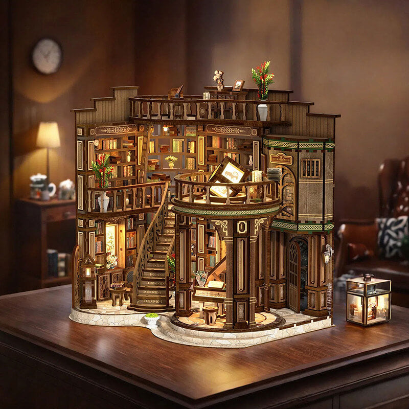 Dreamy Book Hall DIY Miniature House Kit