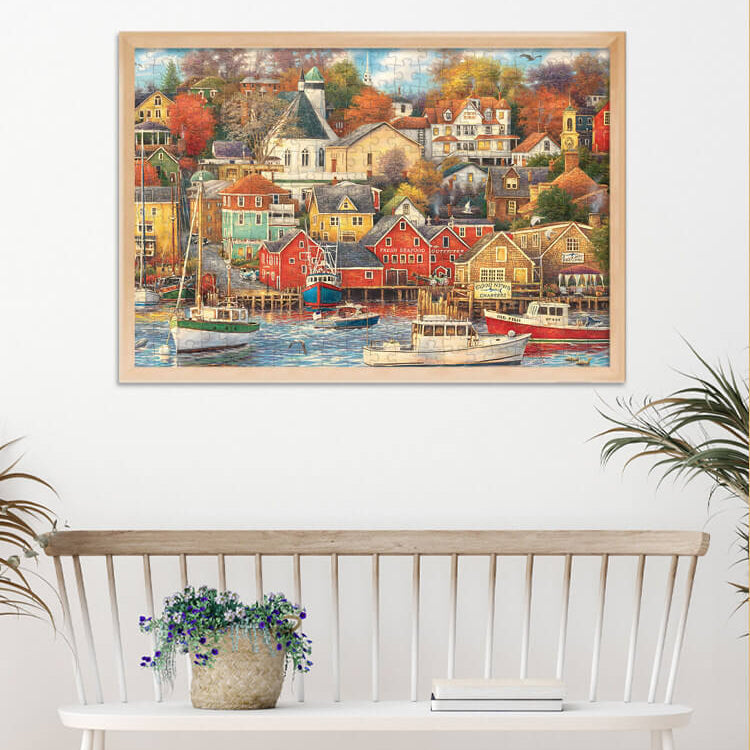 Good Times Harbor Jigsaw Puzzle