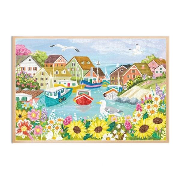 Island Town Jigsaw Puzzle