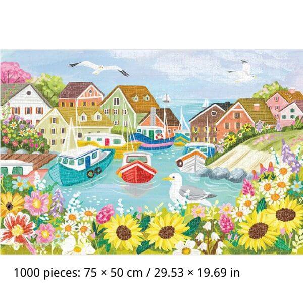 Island Town Jigsaw Puzzle