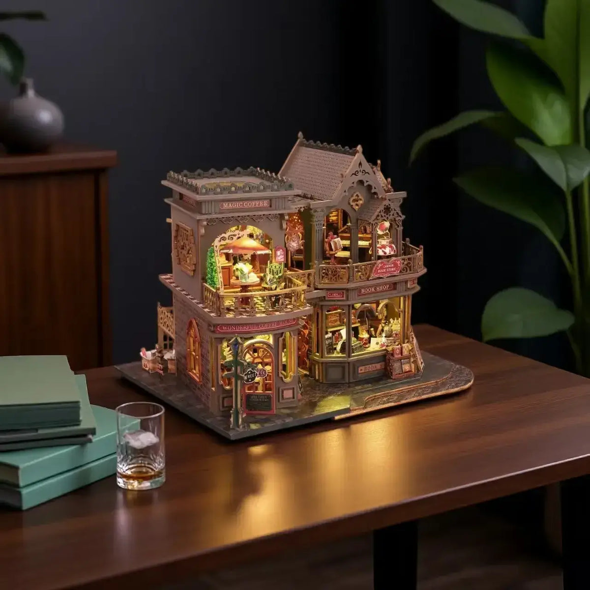 Letter Coffee DIY Miniature House Kit product image 02