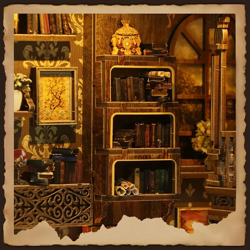 Ancient Book Archive DIY Book Nook Kit image 09